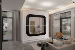Contemporary MDF Sliding Door Wardrobe - Space-Saving Bedroom Storage, 150cm or 203cm - Modern Sliding Door, Multiple Colours - thumbnail 8