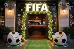World Cup Football Decorative Light String for Immersive Match Viewing - 2 Sizes - thumbnail 3