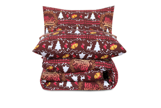 Luxury Christmas Duvet Bedding Set - Soft Polyester, Machine Washable, Festive Holiday Designs in All Sizes - image 1
