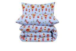 Luxury Christmas Duvet Bedding Set - Soft Polyester, Machine Washable, Festive Holiday Designs in All Sizes - thumbnail 4