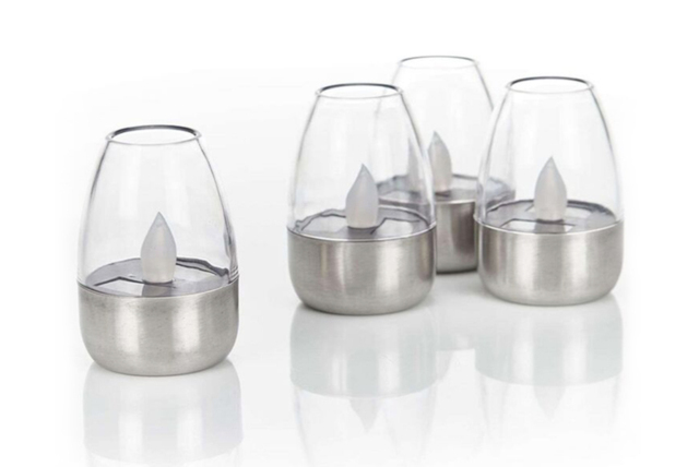 Luxury Solar LED Outdoor Candles Set - image 1