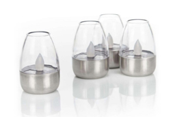 Luxury Solar LED Outdoor Candles Set - thumbnail 1