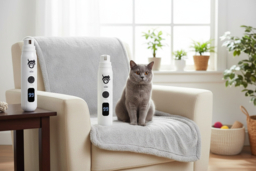 LED Display Pet Nail Grinder for Small Pets, Rabbits, Hamsters & Cats - Quiet, Portable Trimmer - thumbnail 6