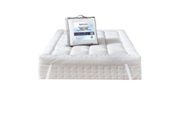 NightComfort Hotel Quality Deep Mattress Topper - Microfibre, Anti-Allergy, 4 Sizes - thumbnail 3