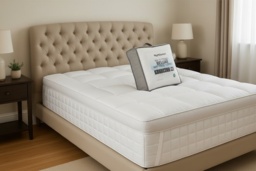 NightComfort Hotel Quality Deep Mattress Topper - Microfibre, Anti-Allergy, 4 Sizes - thumbnail 1
