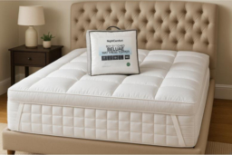 NightComfort Hotel Quality Deep Mattress Topper - Microfibre, Anti-Allergy, 4 Sizes - thumbnail 6