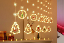 3M LED Christmas Fairy String Lights - Warm White, Flexible Copper Wire, Indoor/Outdoor Twinkle Decor - thumbnail 6