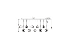 3M LED Christmas Fairy String Lights - Warm White, Flexible Copper Wire, Indoor/Outdoor Twinkle Decor - thumbnail 4