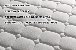 Extra Thick Cooling Gel Memory Foam Mattress - thumbnail 3