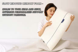 Slow Rebound Air Core Memory Pillow - Customisable Comfort in 3 Sizes - thumbnail 3
