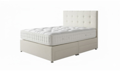 Luxury Boucle Divan Bed Set with Ortho Mattress and Storage Drawers - thumbnail 3