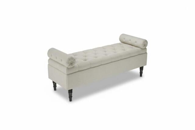 Flip Top Storage Bench with Side Arms - image 1