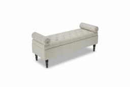 Flip Top Storage Bench with Side Arms - thumbnail 1