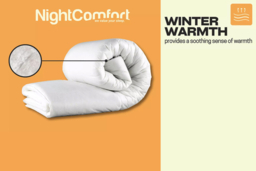 NightComfort 16.5 Tog Hypoallergenic Winter Duvet - Machine Washable, Ultra Warm, 4 Sizes - thumbnail 7