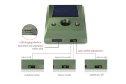 Solar Ultrasonic Animal Repellent for Gardens - thumbnail 7