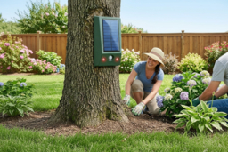 Solar Ultrasonic Animal Repellent for Gardens - thumbnail 6