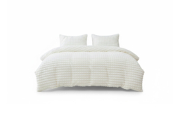 Super Soft Luxury Faux Fur Box Duvet Cover - 3 Sizes & 3 Colours - thumbnail 5