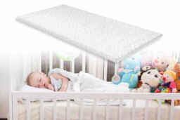 Premium Travel Baby Cot Mattress with Washable Cover - 4 Sizes - thumbnail 1
