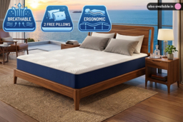 Orthopaedic Memory Foam Mattress with 2 Free Pillows - thumbnail 6