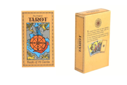 78pc Linen Tarot Card Deck Wall Art - Modern Decorative Spiritual Home Decor - thumbnail 8