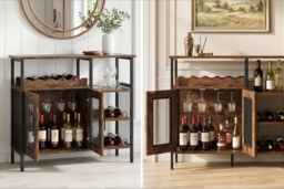 Sideboard Wine Cabinet with Multi-Layer Storage - thumbnail 4