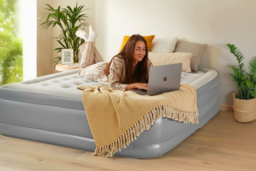 PRICE DROP! Dreamcatcher Deluxe Inflatable Air Bed Mattress - Double or King, Enhanced Support - thumbnail 6