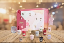Yankee Candle 12 Scented Soy-Wax Votive Candles & Glass Holder - Premium Home Fragrance Gift Set - thumbnail 2