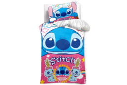 Lilo & Stitch Cartoon- Bedding Set - Soft Polyester, Machine Washable, Kid-Friendly, 3 Sizes, 11 Designs