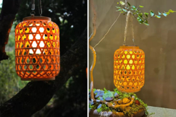 Solar LED Bamboo Garden Lights - 1, 2, or 4 Pack - thumbnail 7
