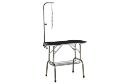Foldable Small Pet Grooming Table - Adjustable Arm, Easy Clean, Non-Slip Top for Dogs, Cats, Rabbits & Small Animals - thumbnail 5