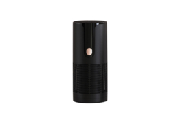 Modern Aluminium Negative Ion Air Purifier - Sleek Table Decor, Portable, 70x70x163mm - thumbnail 5