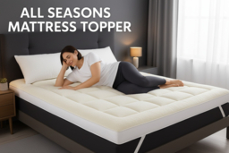 10cm All Seasons Reversible Mattress Topper - Sherpa & Microfibre, 5 Sizes - thumbnail 7