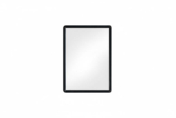 Rectangular Punch‑Free Bathroom Mirror - Black - thumbnail 5