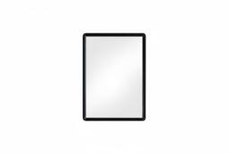 Rectangular Punch‑Free Bathroom Mirror - Black - thumbnail 1
