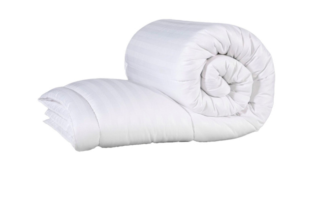 NightComfort Hotel Quality Hypoallergenic Winter Duvet - Stripe, Satin Feel, Machine Washable, 10.5-16.5 Tog, All Sizes - image 1