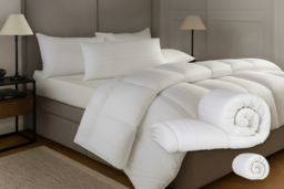 NightComfort Hotel Quality Hypoallergenic Winter Duvet - Stripe, Satin Feel, Machine Washable, 10.5-16.5 Tog, All Sizes - thumbnail 6