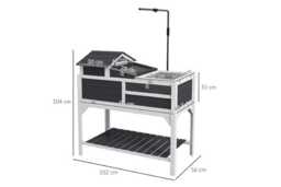 Tortoise & Small Pet Habitat - Easy Clean, Spacious Wooden Enclosure for Tortoises, Reptiles & Small Pets - thumbnail 3