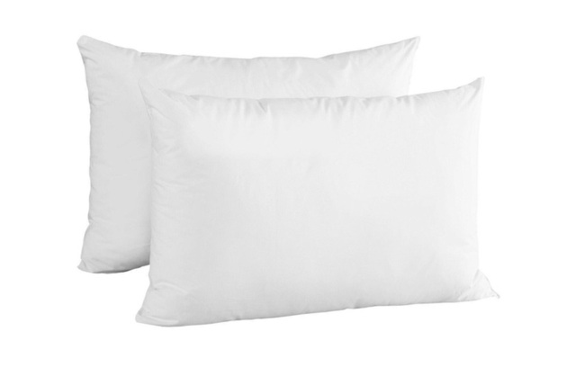 PRICE DROP! Luxury Hotel Quality Hypoallergenic Pillows - Extra Filled, Machine Washable, Plain or Stripe Finish - image 1