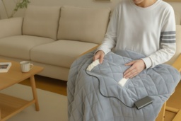 USB Heated Electric Velvet Blanket - Energy Saving, Machine Washable, 2 Sizes, 4 Colours - thumbnail 2