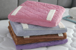 USB Heated Electric Velvet Blanket - Energy Saving, Machine Washable, 2 Sizes, 4 Colours