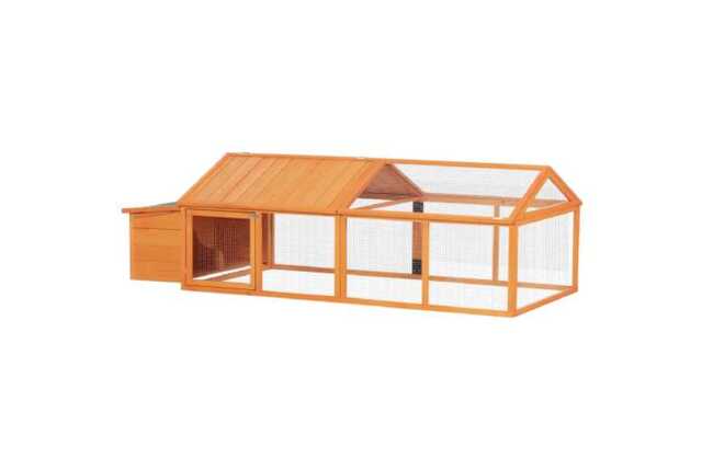 Chicken Coop & Small Animal Hutch for 4-8 Hens, Rabbits or Ducks - Easy-Clean, Secure & Expandable - image 1