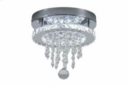 18W Crystal Ceiling Light with Multi-Level Droplets - thumbnail 1