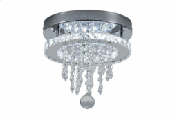 18W Crystal Ceiling Light with Multi-Level Droplets - thumbnail 5