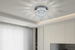 18W Crystal Ceiling Light with Multi-Level Droplets - thumbnail 7