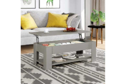 PRICE DROP! Ravendale High Gloss Lift-Top Storage Coffee Table - Modern Storage Coffee Table for Contemporary Living Rooms - thumbnail 8