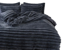 Luxury Teddy Fleece Jumbo Corded Duvet Cover & Pillow Set - Ultra-Soft, Machine Washable, Modern Ribbed Bedding in Single, Double, King & Super King