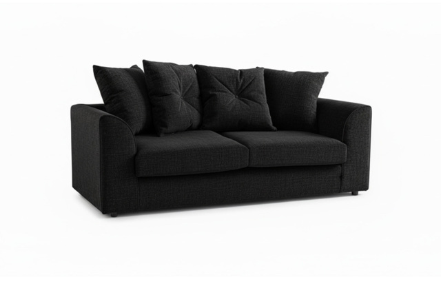 Dylan Kira Grey 3-Seater Sofa with Premium Comfort - image 1