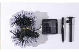 Solar LED Ball String Lights - Weatherproof Outdoor Garden Lighting - thumbnail 4