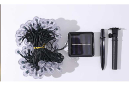 Solar LED Ball String Lights - Weatherproof Outdoor Garden Lighting - thumbnail 8