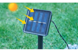 Solar LED Ball String Lights - Weatherproof Outdoor Garden Lighting - thumbnail 7